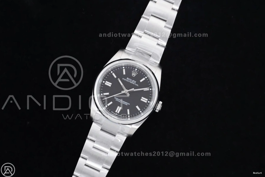 Best KRF Edition Dial 904L Perpetual Black VR3230 1:1 126000 Steel Oyster 36mm 0306